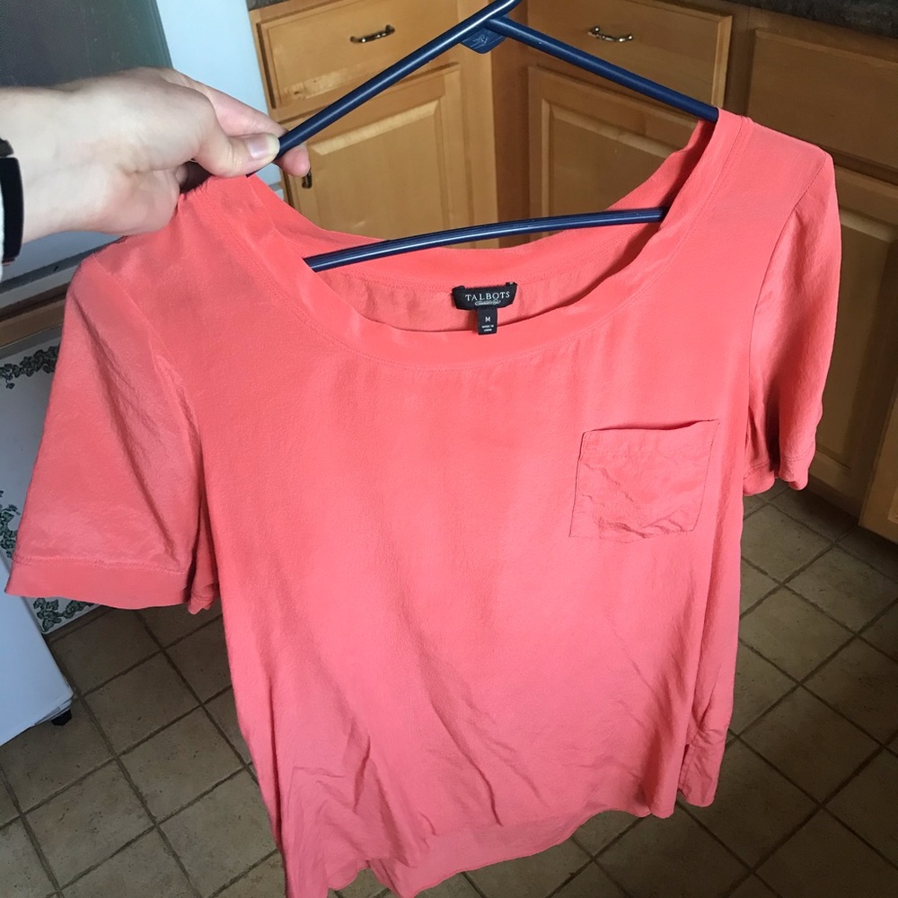 Talbots 💯% Silk Top - Picture 4 of 10